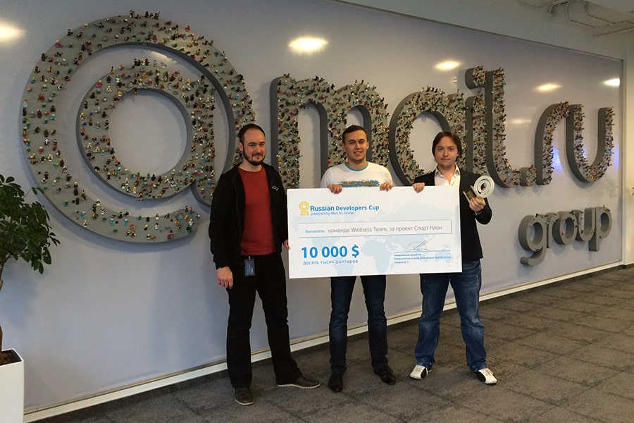 10 000$ от Mail.Ru Group выиграл наш стартап SPORTKLON.RU